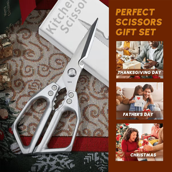 🔥Last Day Sale 50%OFF🔥Multifunctional Heavy-Duty Kitchen Shears Scissors
