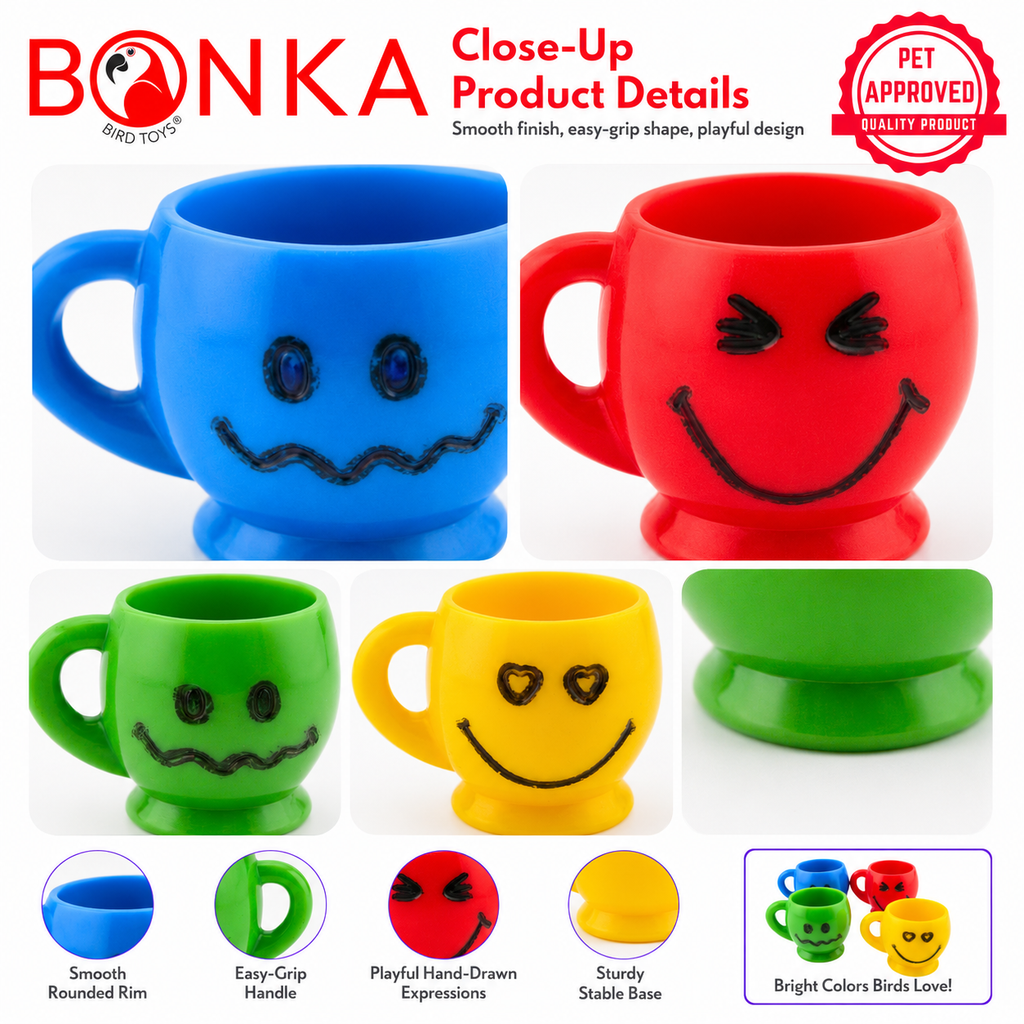 2779 Pk4 Mini Smile Mugs