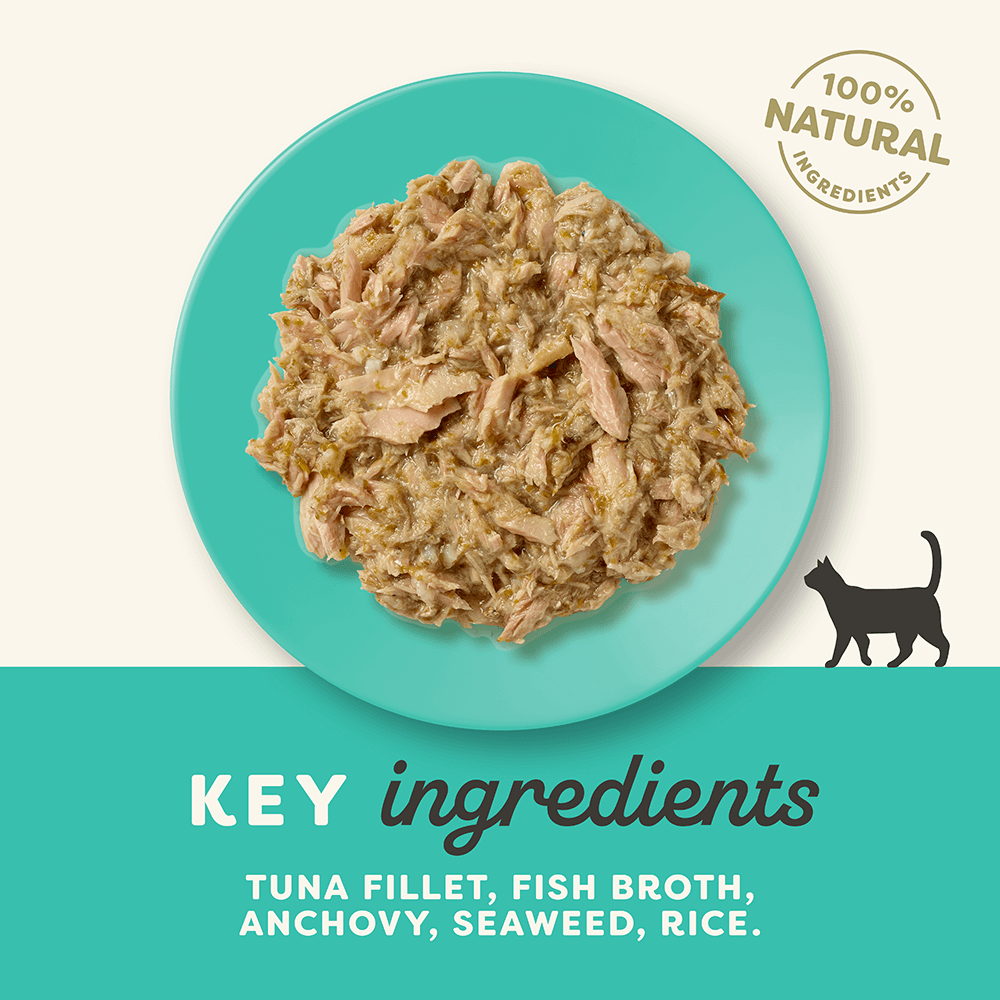 APPLAWS Tuna with Anchovy Wet Cat Food Pouch