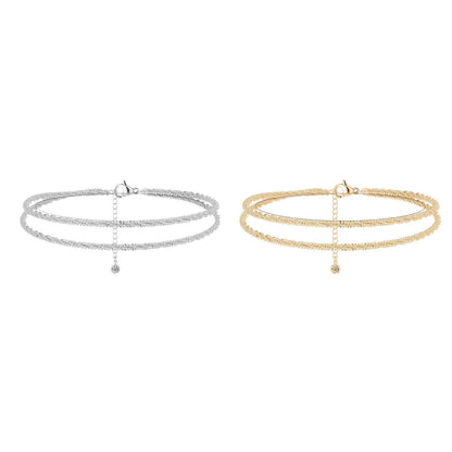🌸Mother's Day Promotion🥰Dainty Layered Waterproof Anklet For