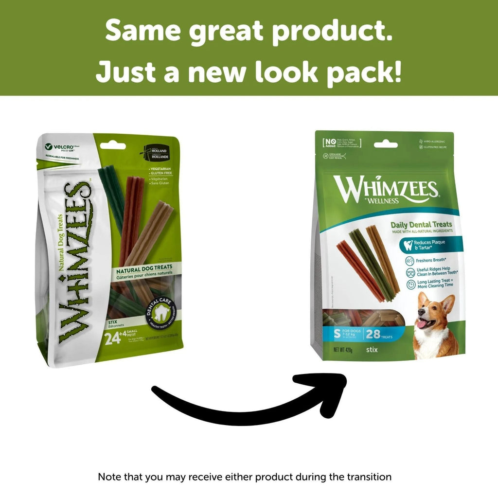 Whimzees Dental Dog Treats Stix