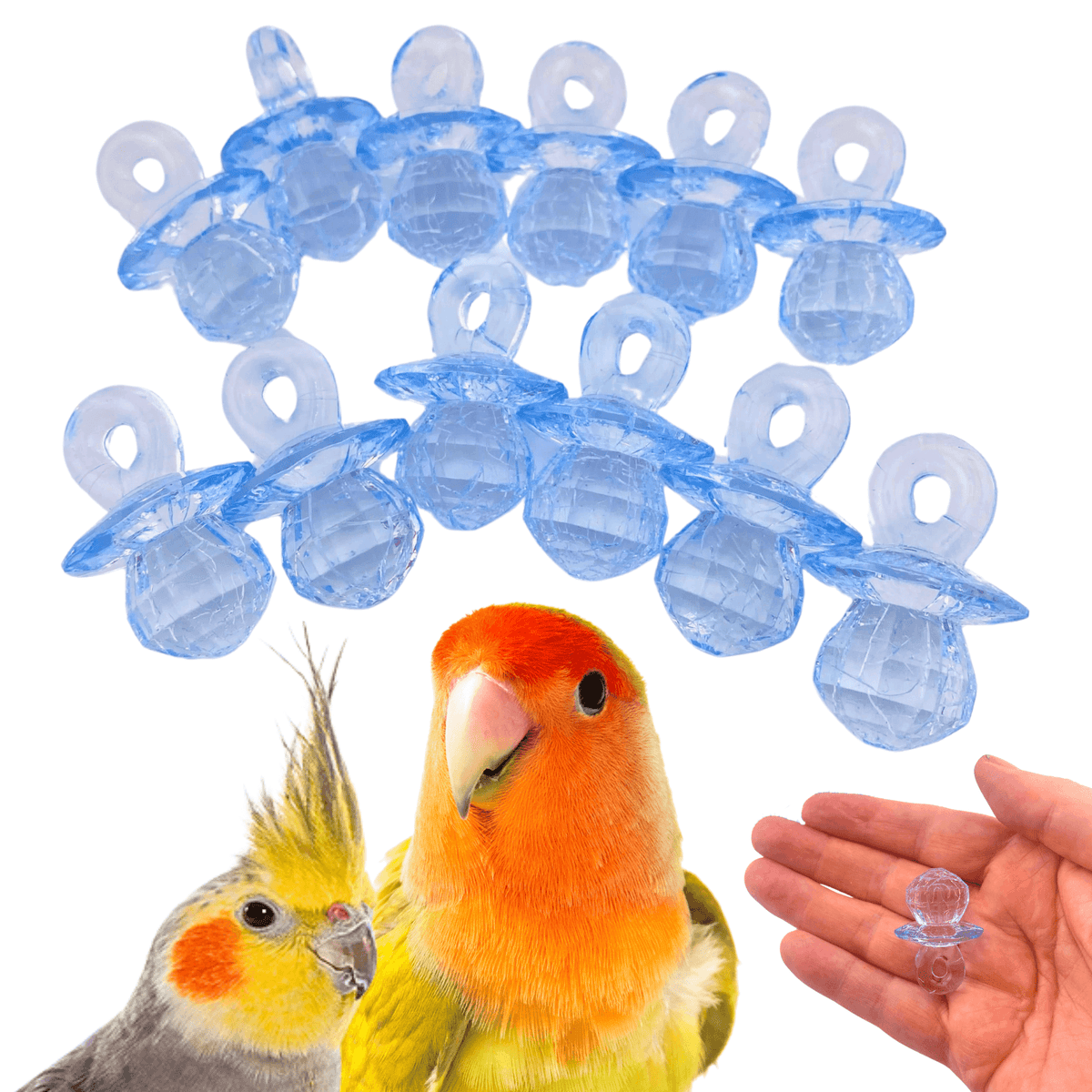 Crystal Cut Pk12 Pacifiers