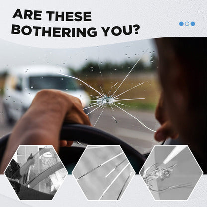 💥Buy 1 Get 1 Free🚗Cracks Gone Glass Repair Kit (New Formula)🤩