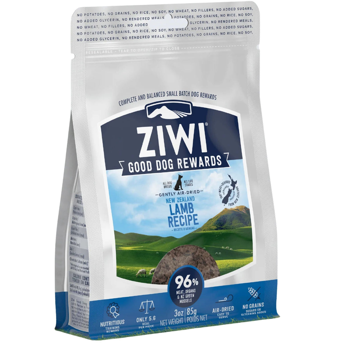 ZIWI Dog Treats Good Dog Rewards - Lamb