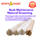 Pine Dowel Perch 40" Long x 1" (Fits Kings Cages 4030 4032 14022 )