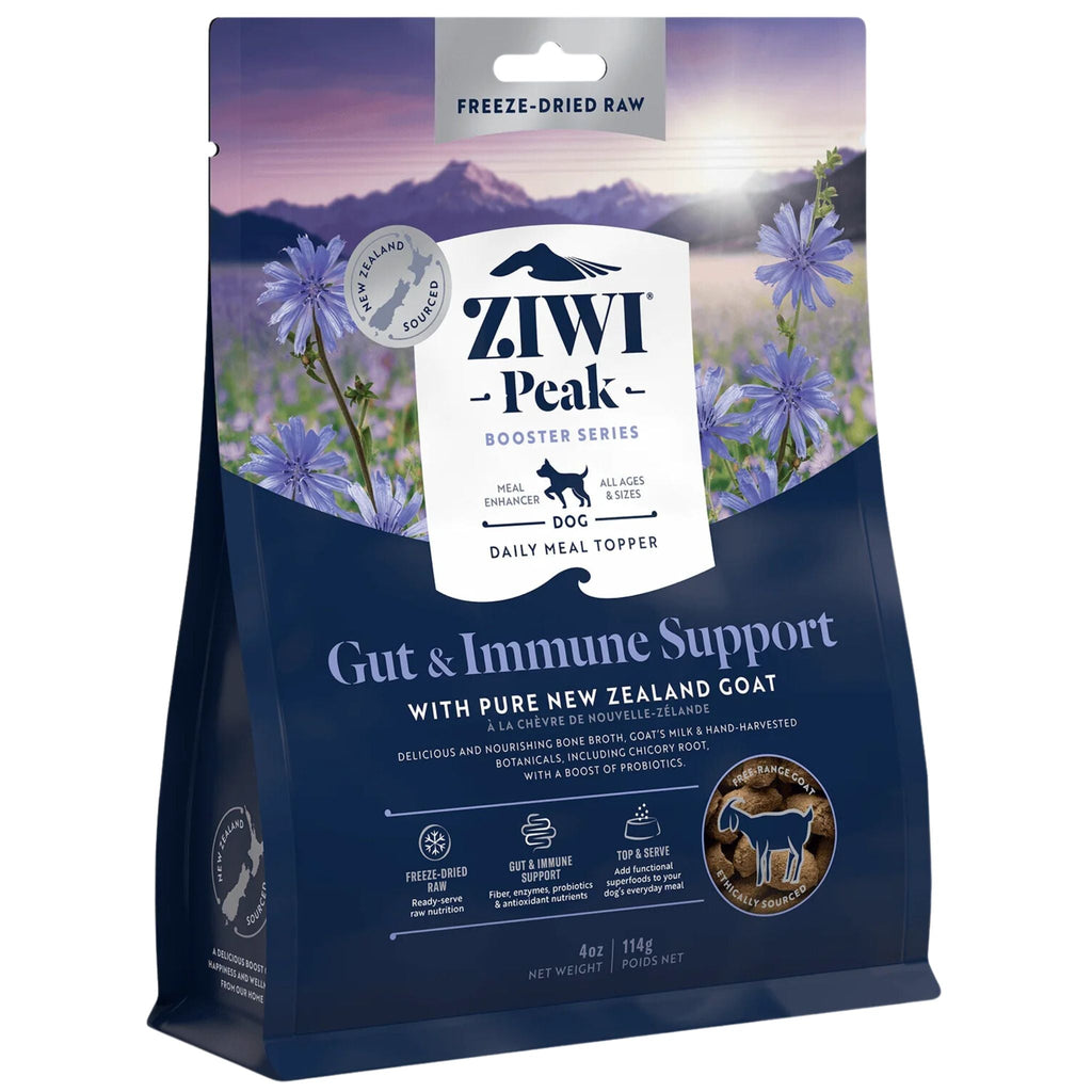 ZIWI Peak Freeze Dried Dog Boosters Gut & Immune Support - Goat