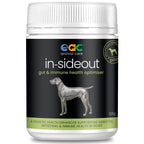 EAC Animal Care in-Sideout Dog formula - Pre & Probiotic Natural Nutraceutical Supplement for Dogs