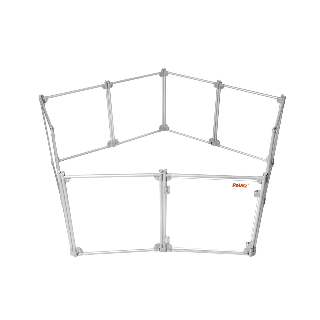 Pet Playpen Transparent Acrylic Clear Folding Dog Fence Kennel