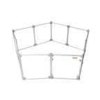 Pet Playpen Transparent Acrylic Clear Folding Dog Fence Kennel