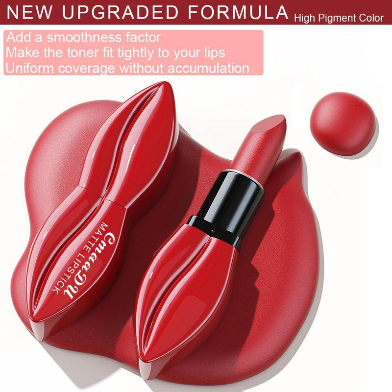 💄LAST DAY SALE -EACH ONLY ￡2.39!!💝Lip-shaped Long Lasting Waterproof Lipstick