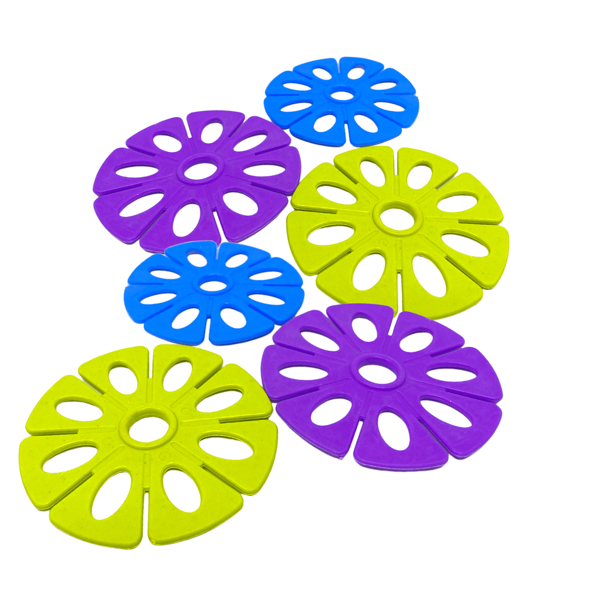 2918 Pk3 Large Round Snowflakes