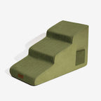 Chenille Extra Wide Non-Slip Removable Sponge Dog Stairs for Bed- SafeRamp