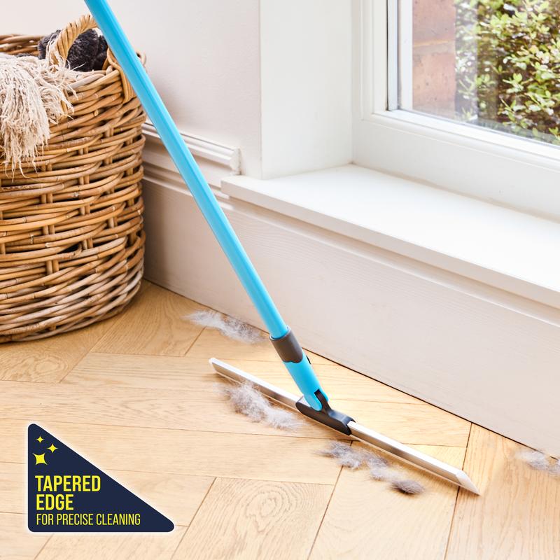🎅LAST DAY SALE: Only £11.99! 🔥🔥Minky Flexi Edge Sweeper: Multi-Surface Cleaning for Floors, Carpets & Windows