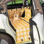 Oxford Fabric Waterproof Scratch Resistant Dog Car Seat Cover Dog Hammock for Car