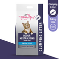 Trouble and Trix Odour Neutralising Clumping Cat Litter With Baking Soda