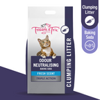Trouble and Trix Odour Neutralising Clumping Cat Litter With Baking Soda