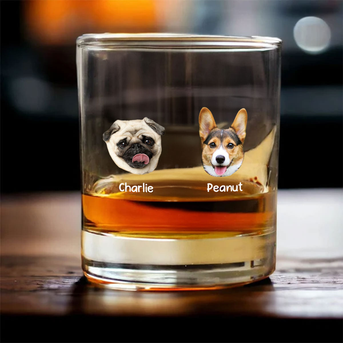 Reason You Drink - Personalized Engraved Whiskey Glass
