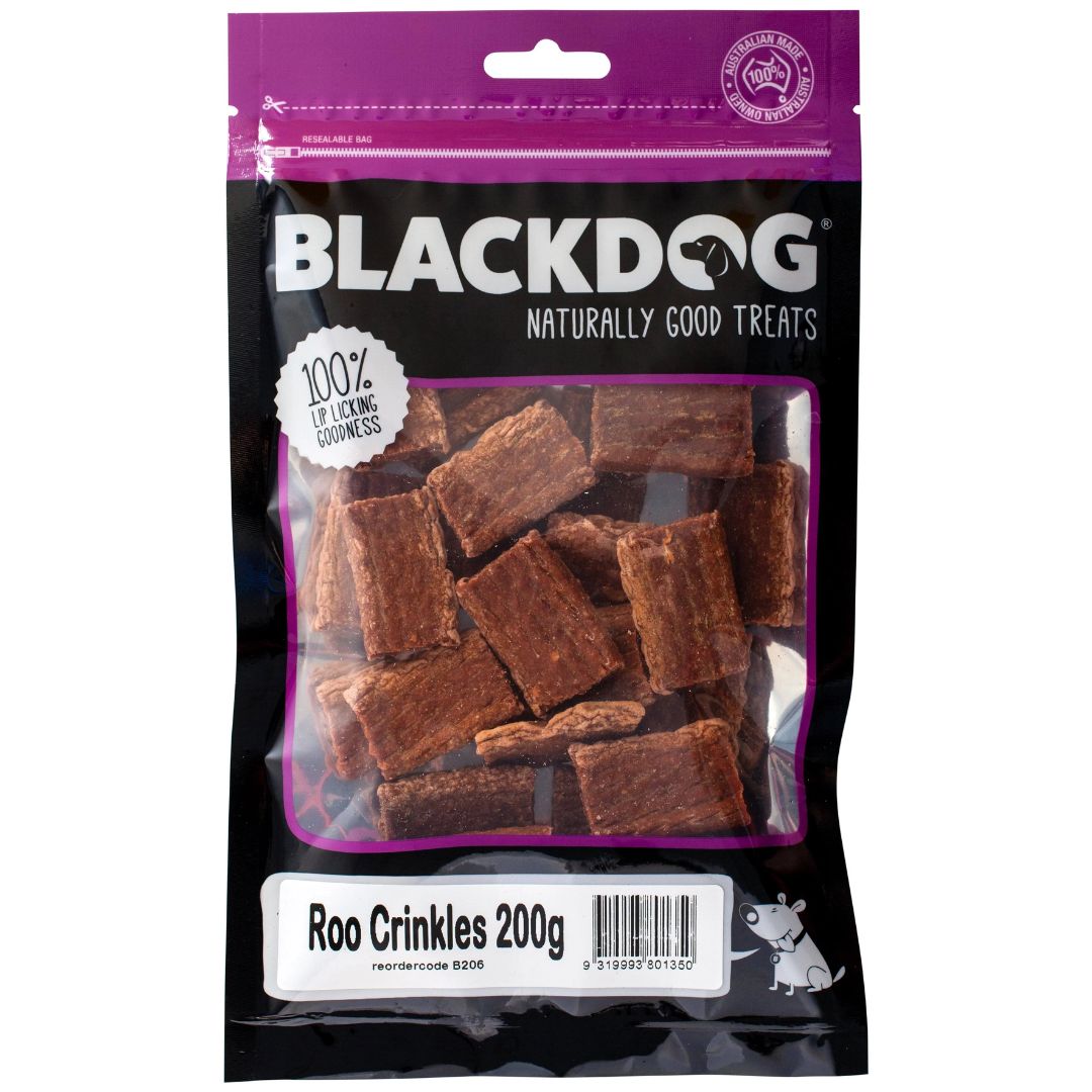 BlackDog Roo Crinkles Dog Treats