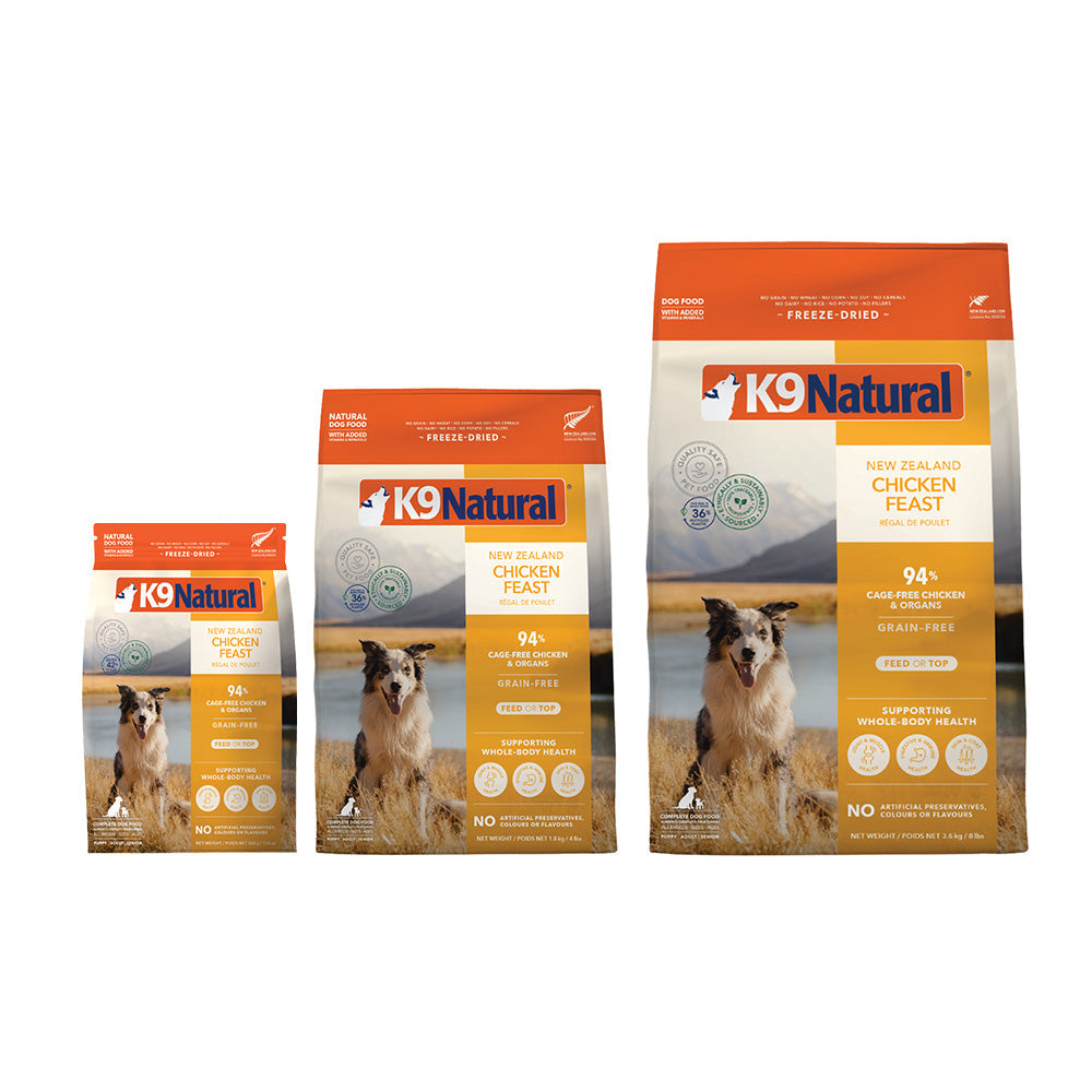 K9 NATURAL Chicken Freeze Dried Dog Food