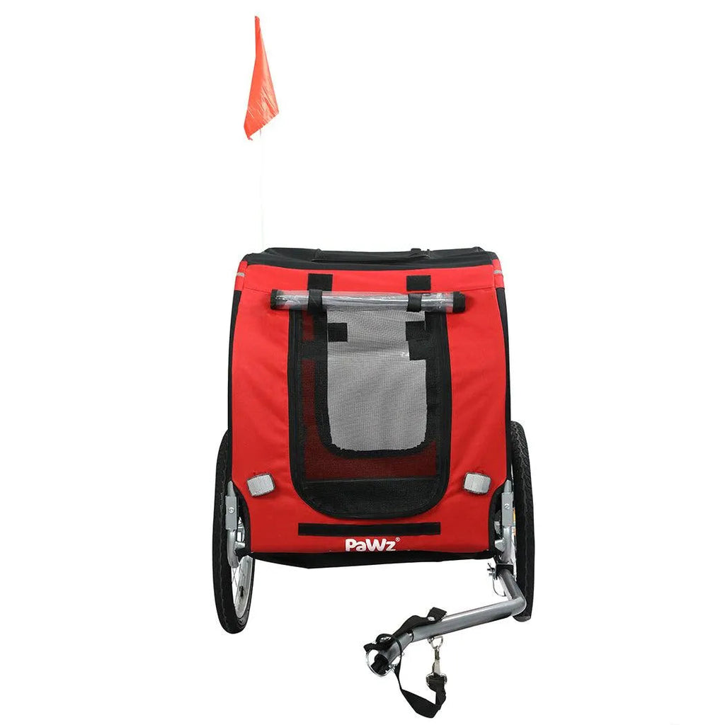 Pet Trailer Bike Foldable Pet Trailer Outdoor Cycling With Sunroof