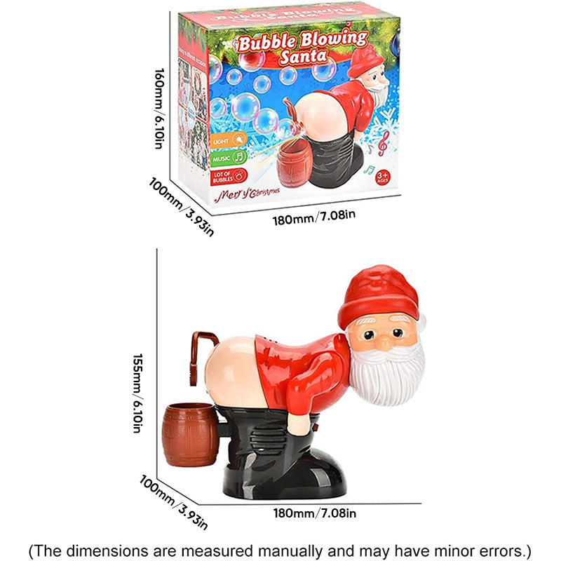 🔥Christmas Sale🎅 Funny Santa Bubble Blowing Machine
