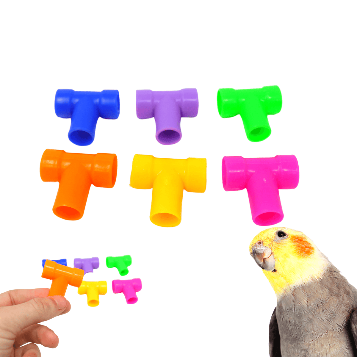 3808 Pk6 Plastic T-Pipe Tube