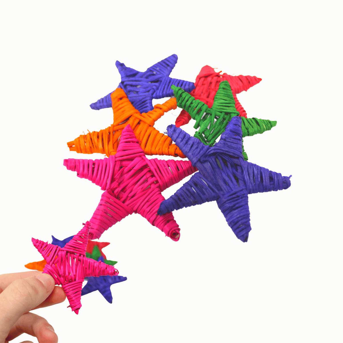 3324 Pk6 Medium Color Vine Star