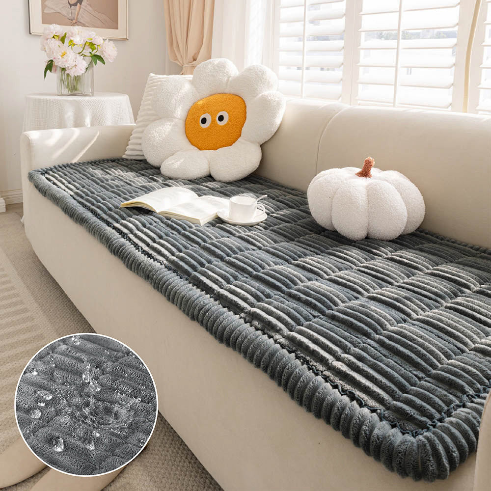 Waterproof Lazy Soft Flannel Breathable Pet Mat Non-slip Couch Cover