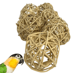 3354 Pk 6 Natural Vine Ball 2 inch