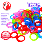 2954 Pk72 Tiny Crystal Rings