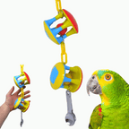 Spoon Cage Ball Medium Large Puzzle Rattle Toy