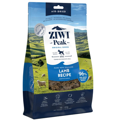 ZIWI Peak Dog Food Air Dried Lamb
