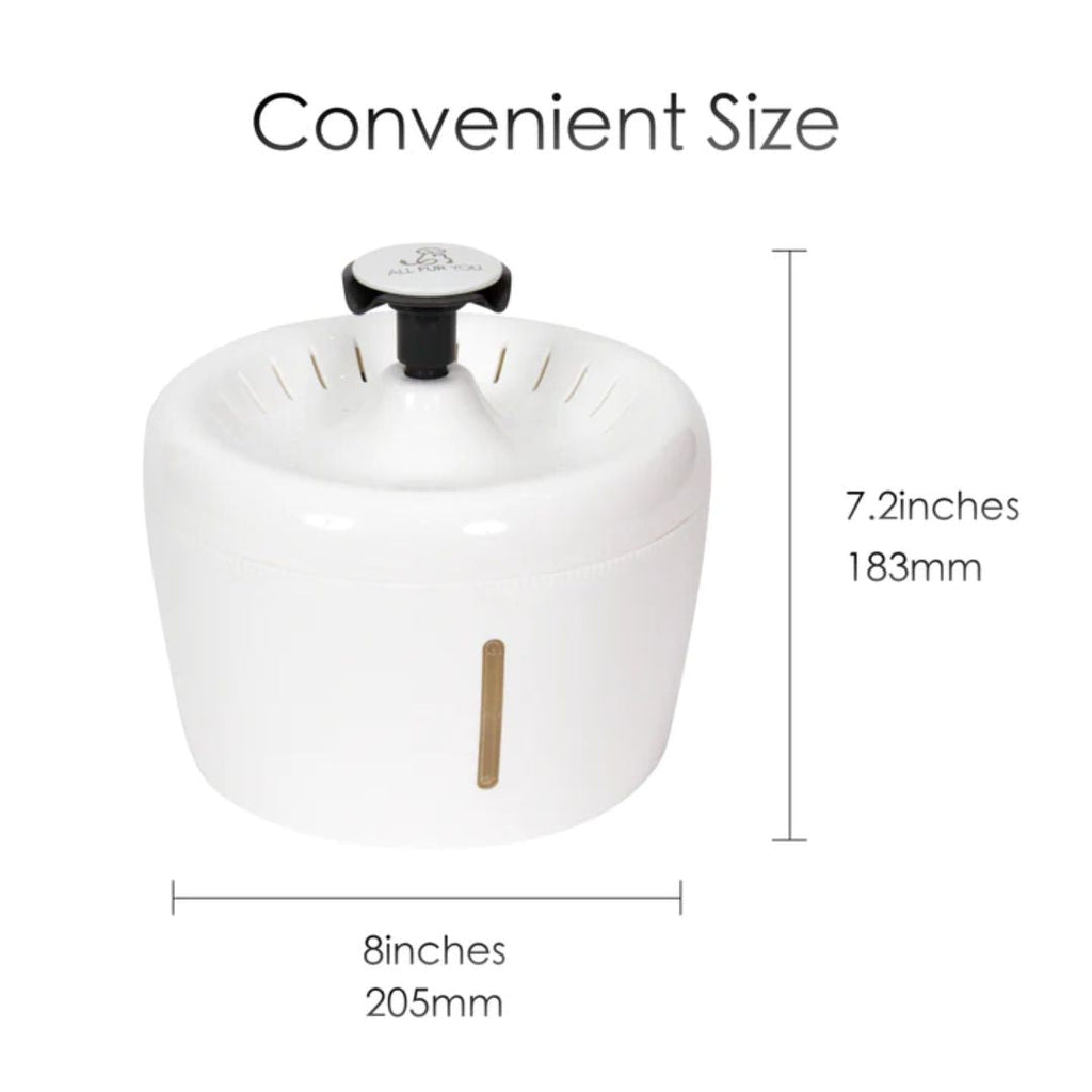 All Fur You Whisper Water Fountain & Accessories