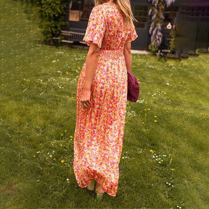 💐 Special sale 49% OFF🌸Women's Sweet Vintage Floral Dress