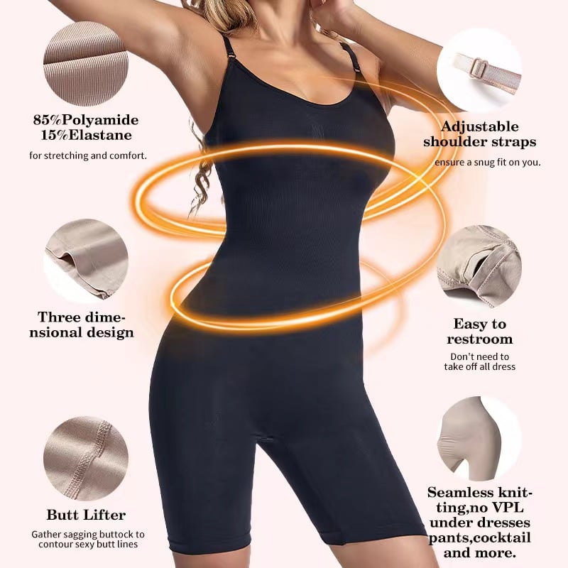 🎁Summer Sale 50% OFF🔥SMOOTHING SEAMLESS FULL BODYSUIT SHAPEWEAR