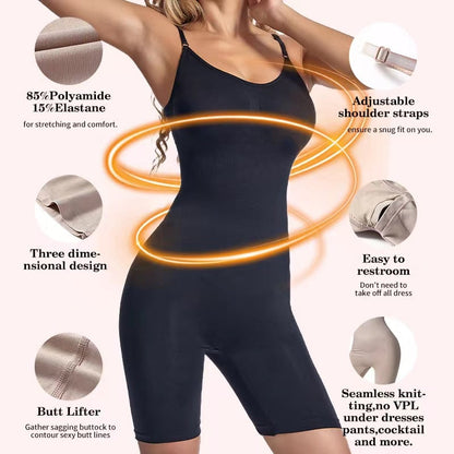 🎁Summer Sale 50% OFF🔥SMOOTHING SEAMLESS FULL BODYSUIT SHAPEWEAR