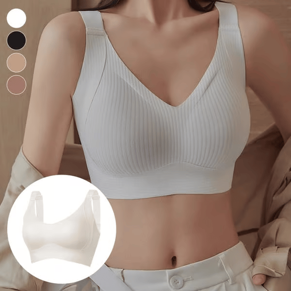 🎁Last Day Buy 1 Get 3 Packs(Each only ￡4.33)🔥Super firming bra | Wire-free push-up bra👍No more sagging breasts