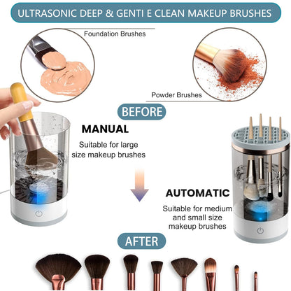 💕LAST DAY SALE 50% OFF🧼Automatic Makeup Brush Cleaner Machine🥰
