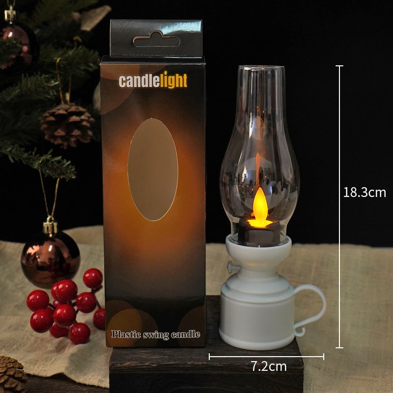 ✨Christmas Sale-49%🕯️LED Vintage Kerosene Lamp Electronic Swing Candle🔥