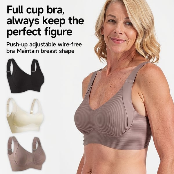 🎁Last Day Buy 1 Get 3 Packs(Each only ￡4.33)🔥Super firming bra | Wire-free push-up bra👍No more sagging breasts