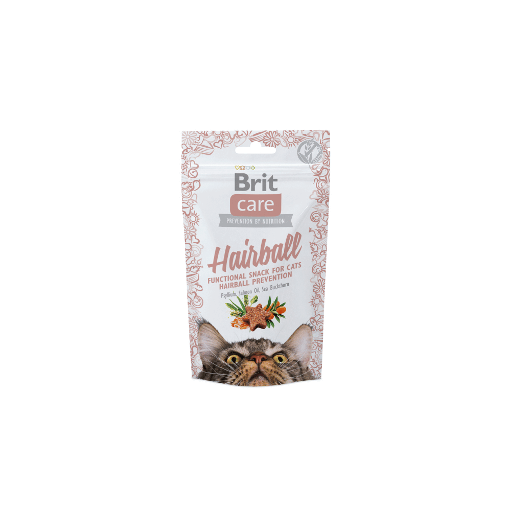 Brit Care Hairball Cat Snack | Cat Treats 50g