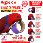 3141 pk3 5 Inch Jumbo Chew Bagels