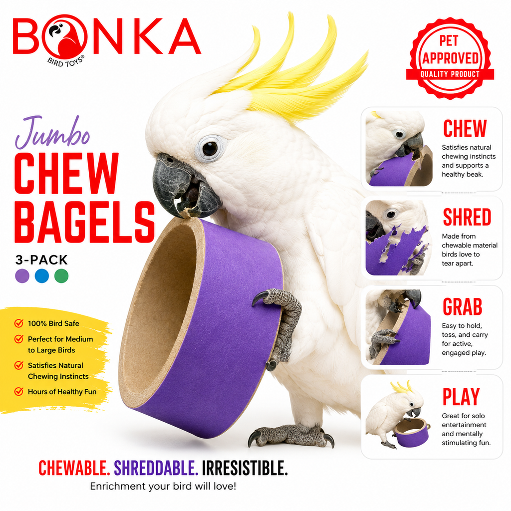 3141 pk3 5 Inch Jumbo Chew Bagels