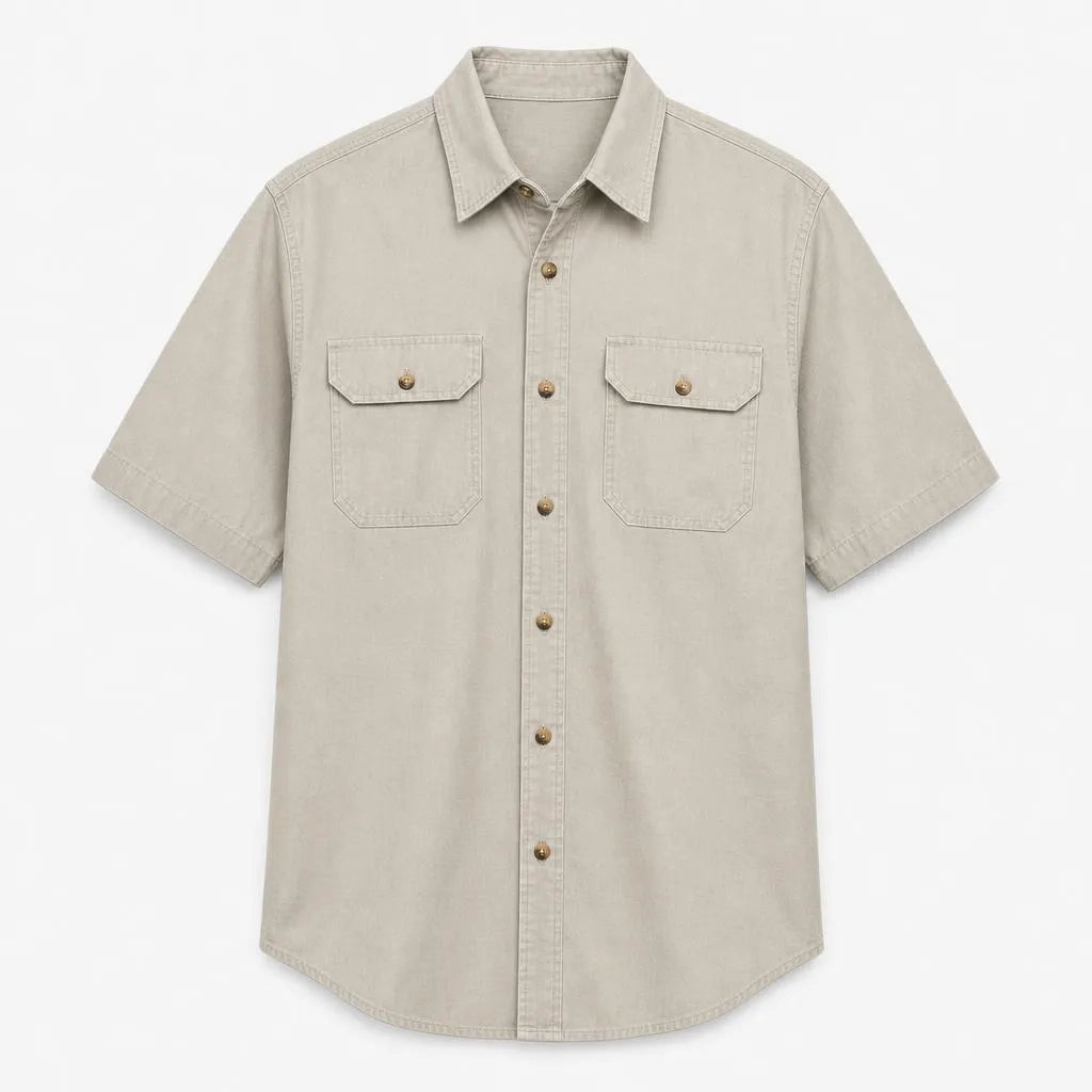 🎁10 Pack for $34.99⚡- Men’s Short Sleeve Utility Work Shirt