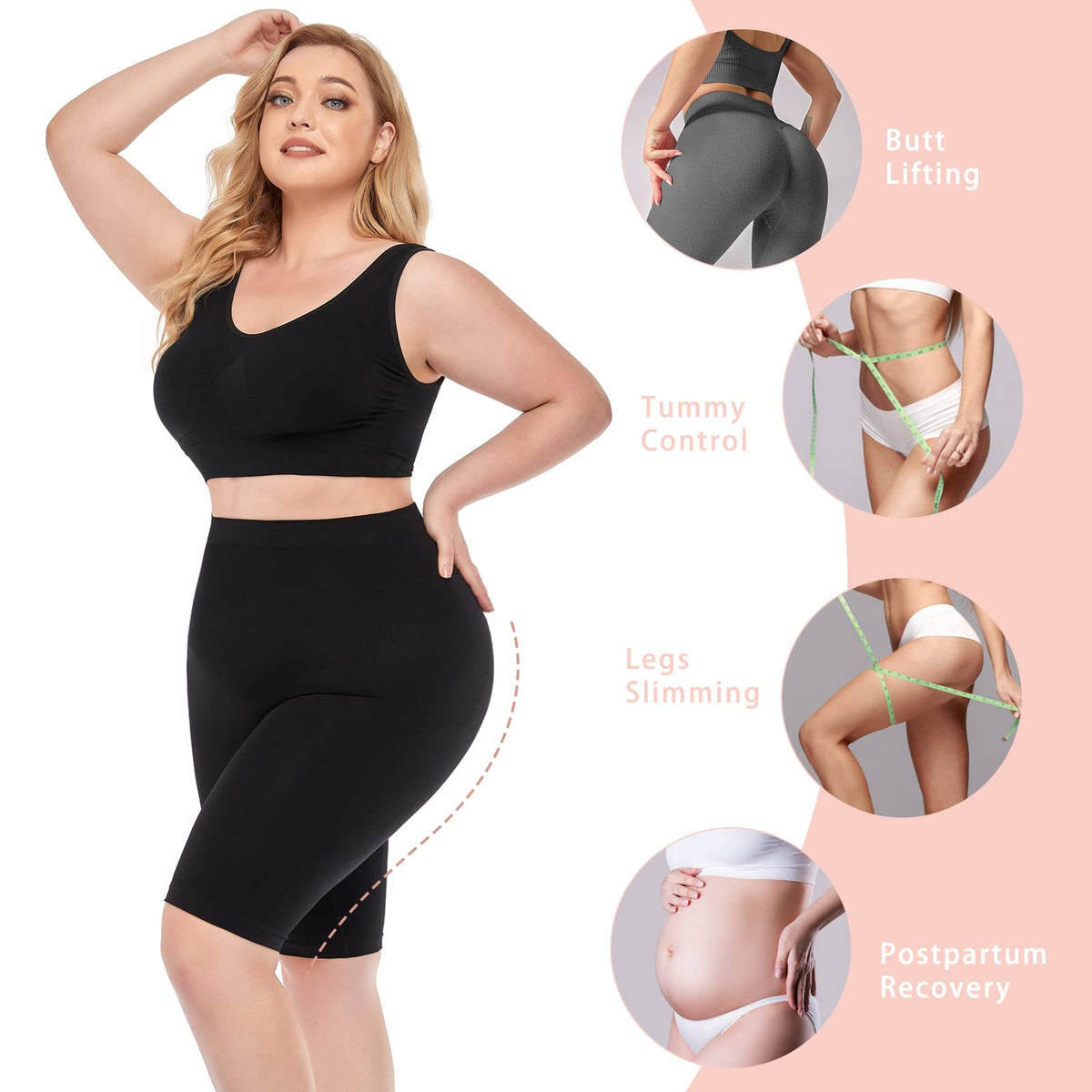 🔥LAST DAY 50% OFF💃Upgrade High Waisted Tummy Control Hip Lift Pants