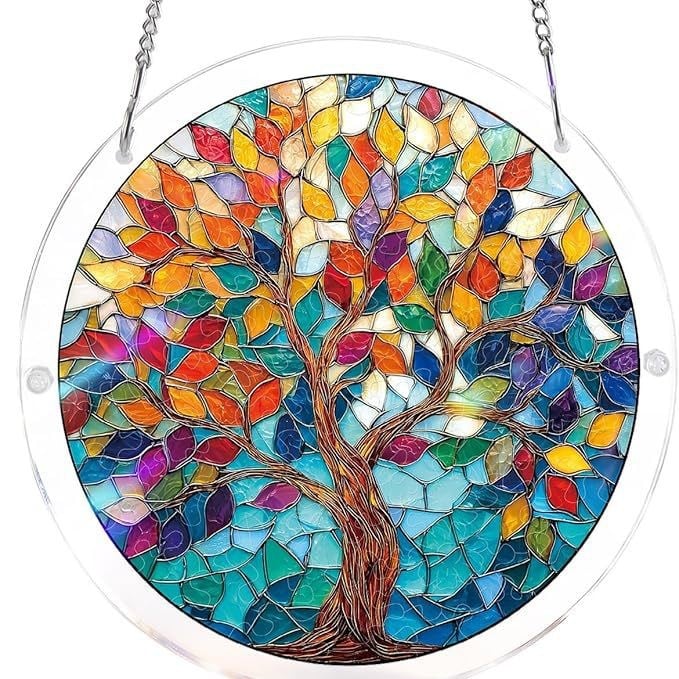 🔥LAST DAY 70% OFF 🧩Acrylic 80 Pcs Puzzle✨Suncatcher Hanging Ornament