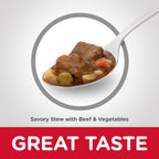 Hill's Science Diet Senior 7+ Savory Stew with Beef & Vegetables Canned Dog Food