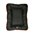 Petworld Luxury Dingy Bed Red Trim 1.3m x 1.05m Dog Bed