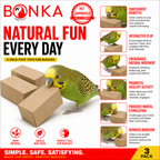 3424 pk3 3 Inch Cardboard Box