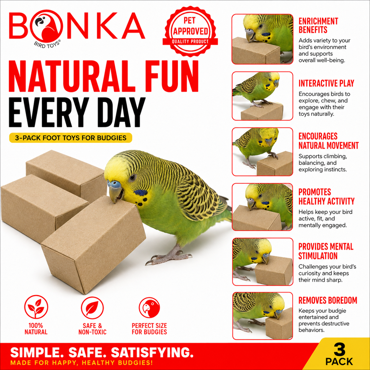 3424 pk3 3 Inch Cardboard Box